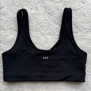437 Women's Black Sports Bra